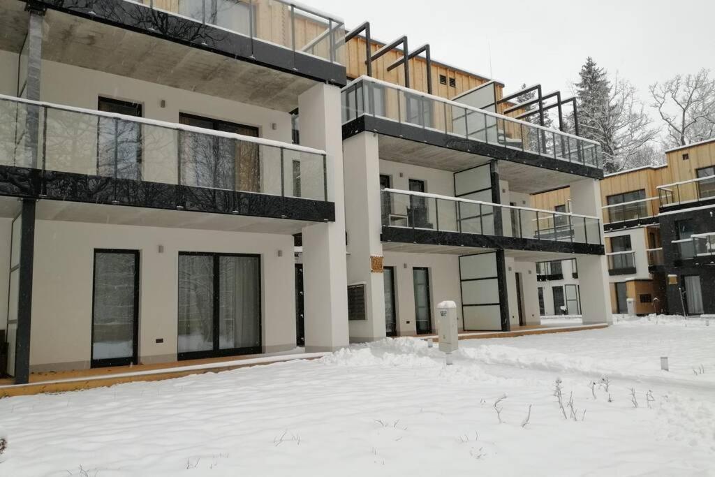 Nowoczesny Apartament W Puszczy Bialowieskiej Hajnowka Bagian luar foto
